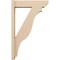 Ekena Millwork 5 1/2-in W x 20-in D x 32-in H Funston Slat Rough Cedar Woodgrain TimberThane Outlooker, Primed Tan OUTUR055X20X32FST24RCPR - alternate 4